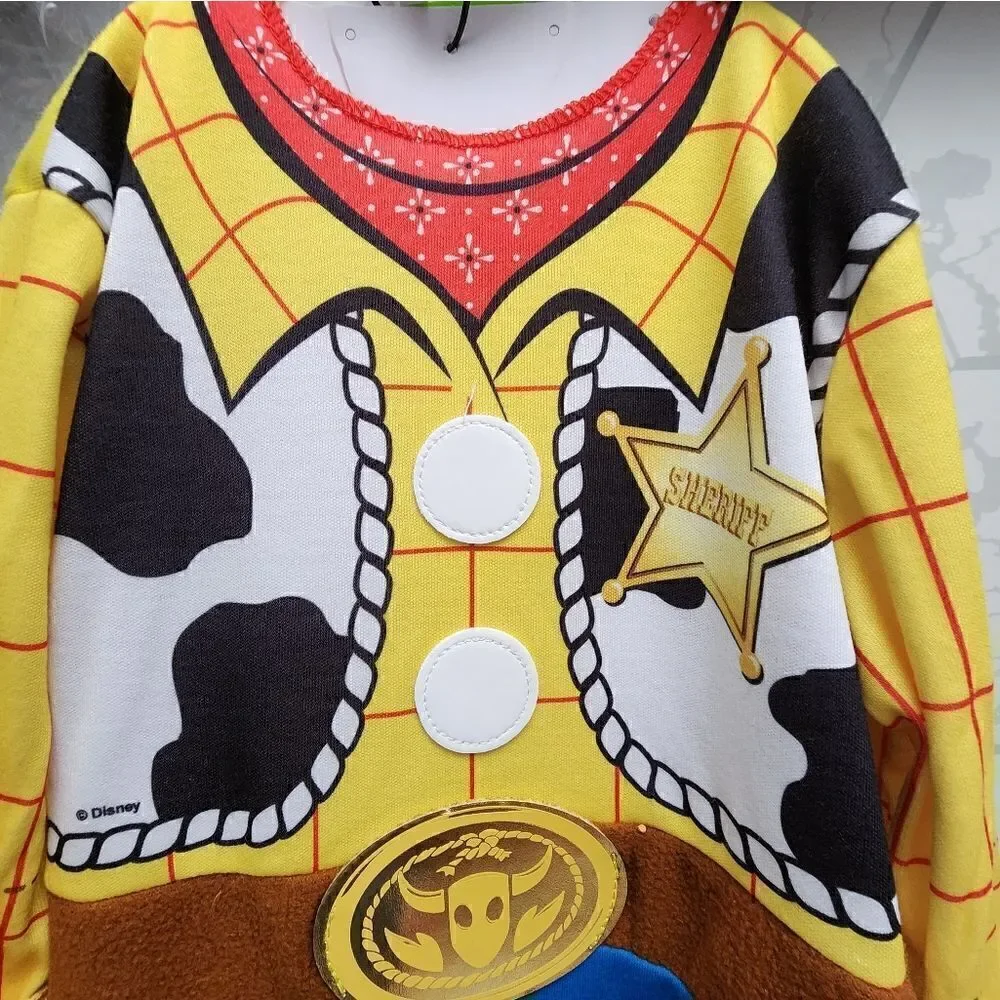 New Disney Pixar Halloween dress up Toy Story Woody costume.
